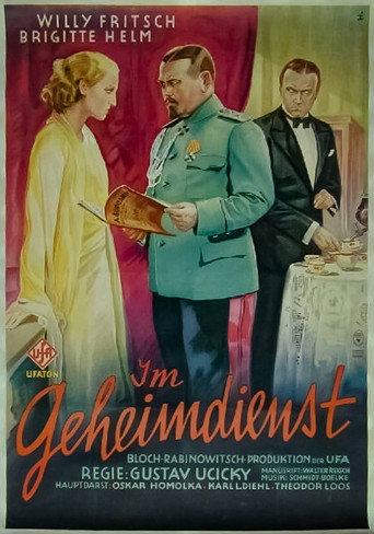 In the Employ of the Secret Service movie poster