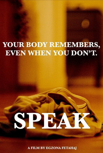 Speak movie poster