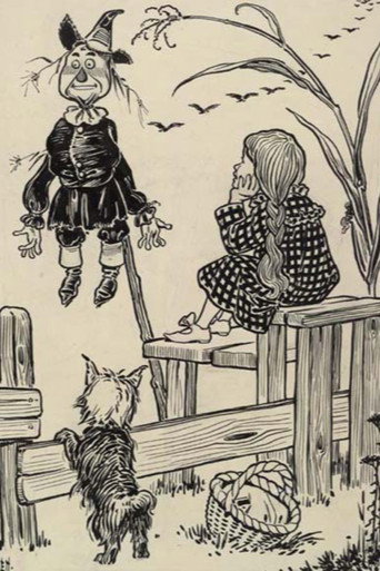 Dorothy and the Scarecrow in Oz movie poster