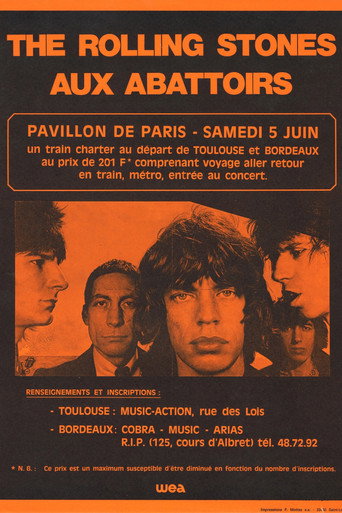 The Rolling Stones Aux Abattoirs movie poster