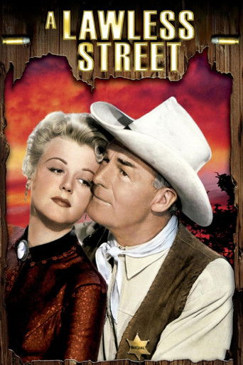 A Lawless Street movie poster