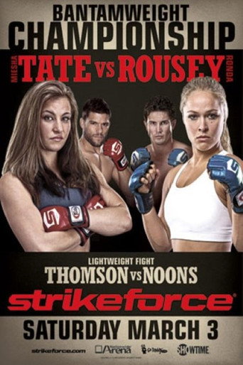 Strikeforce: Tate vs. Rousey movie poster