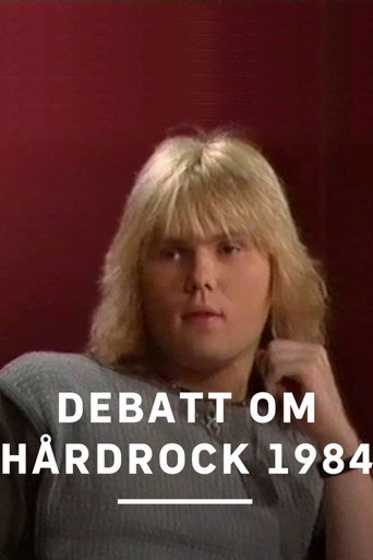 Debatt om hårdrock 1984 movie poster