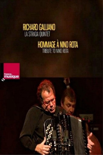 Richard Galliano La Strada Quintet - Tribute To Nino Rota movie poster