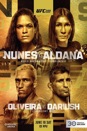 UFC 289 Countdown movie poster