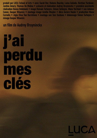 J'ai perdu mes clés movie poster