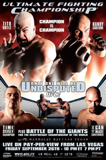 UFC 44: Undisputed movie poster