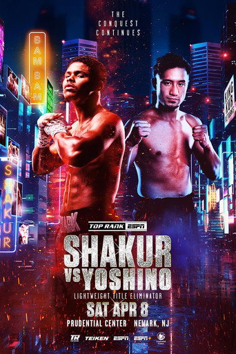 Shakur Stevenson vs. Shuichiro Yoshino movie poster