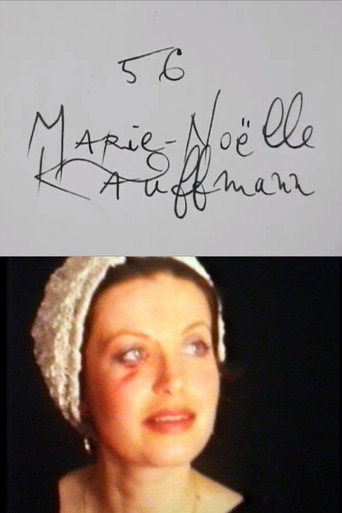 Cinématon n°56 : Marie-Noëlle Kauffmann movie poster