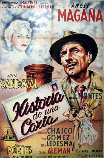 Historia de una carta movie poster