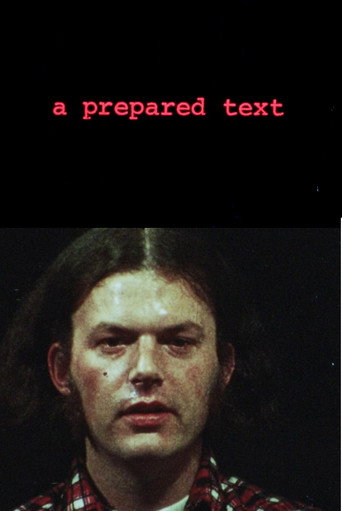 A Prepared Text movie poster