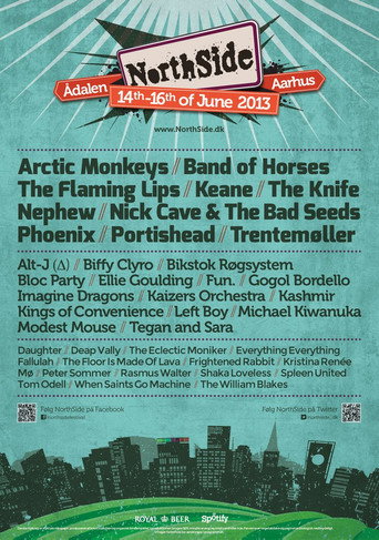 Arctic Monkeys - Northside 2013 movie poster