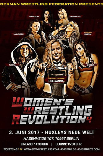 GWF Women's Wrestling Revolution 4 movie poster