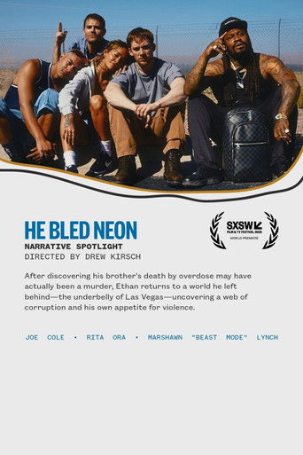He Bled Neon movie poster