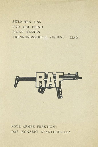 The RAF: The Red Army Fraction movie poster