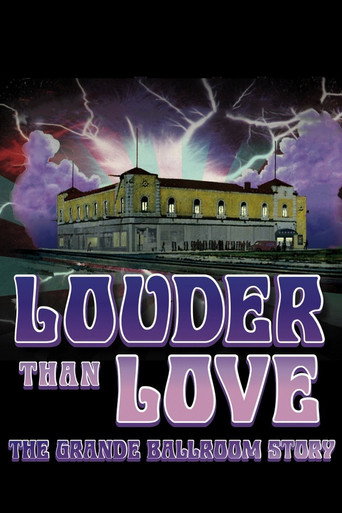 Louder Than Love: The Grande Ballroom Story movie poster