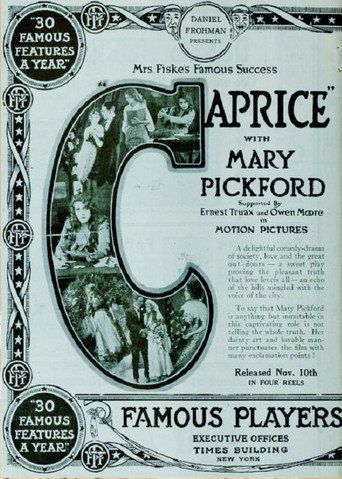 Caprice movie poster