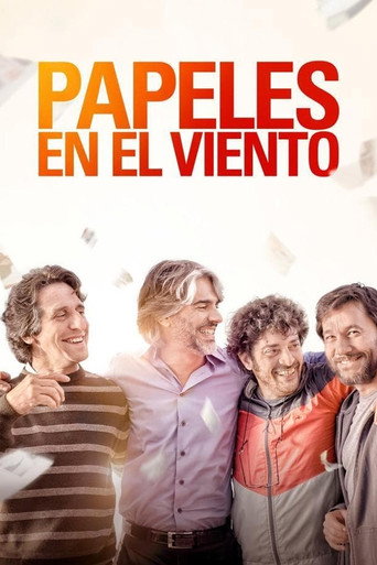 Papeles en el viento movie poster