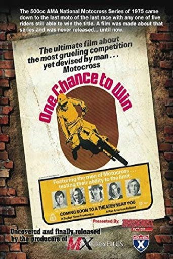 One Chance to Win movie poster
