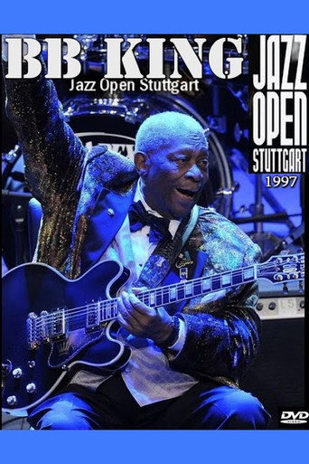 B.B. King: The King of the blues Stuttgart - 1997 movie poster