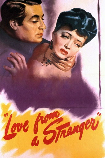 Love from a Stranger movie poster