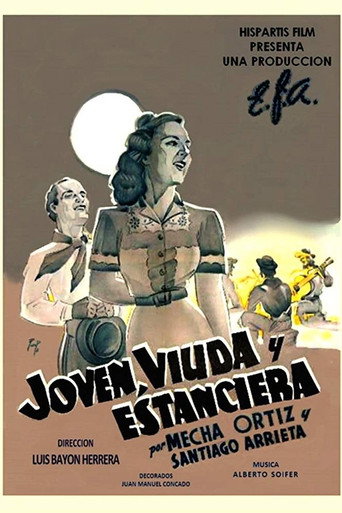 Joven, viuda y estanciera movie poster