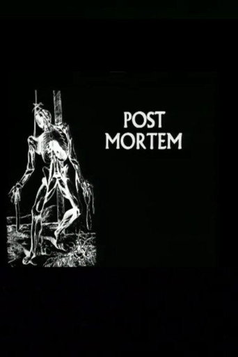 Post Mortem movie poster
