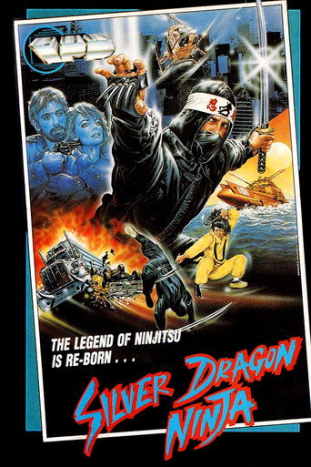 Silver Dragon Ninja movie poster