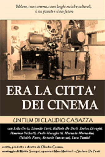 Era la città dei cinema movie poster