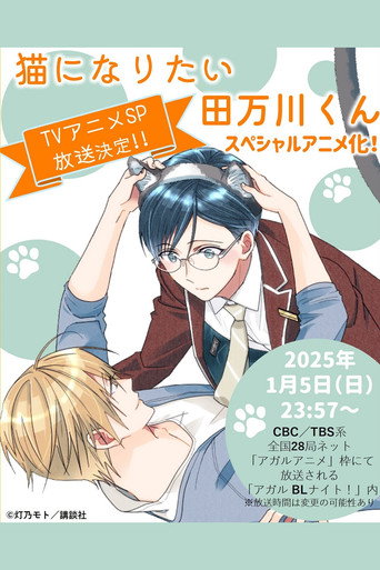 Tamagawa-kun Wants to be a Cat movie poster