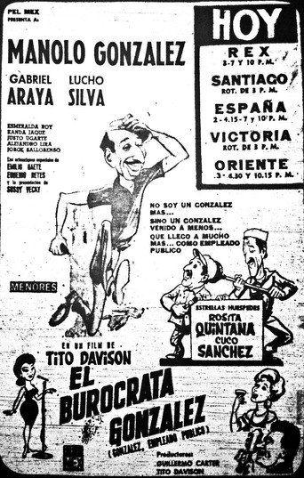 El burócrata González movie poster