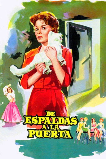 De espaldas a la puerta movie poster