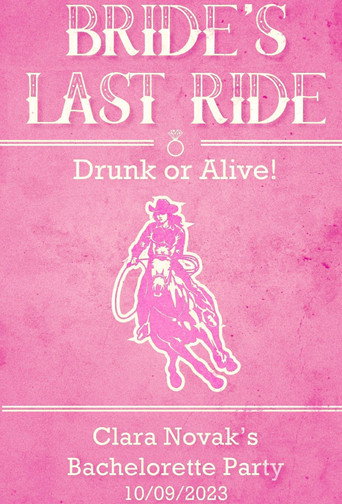 Bride's Last Ride movie poster