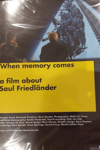 When memory comes - a film about Saul Friedländer movie poster