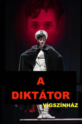 A diktátor (színházi felvétel) movie poster
