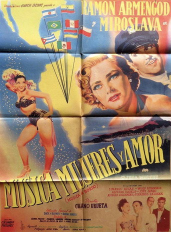 Música, mujeres y amor movie poster