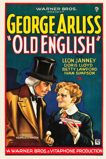 Old English movie poster