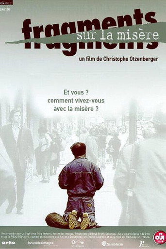 Fragments sur la misère movie poster
