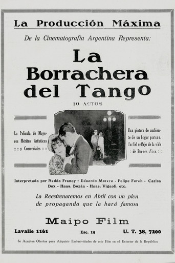 La borrachera del tango movie poster