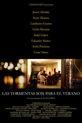 Las tormentas son para el verano movie poster