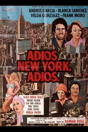 Adiós New York, adiós movie poster