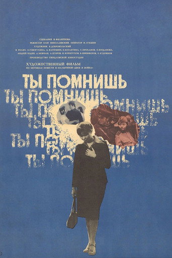 You Remember movie poster