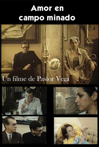 Amor en campo minado movie poster