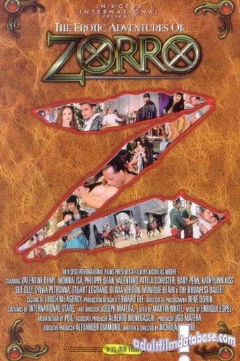 The Erotic Adventures of Zorro movie poster