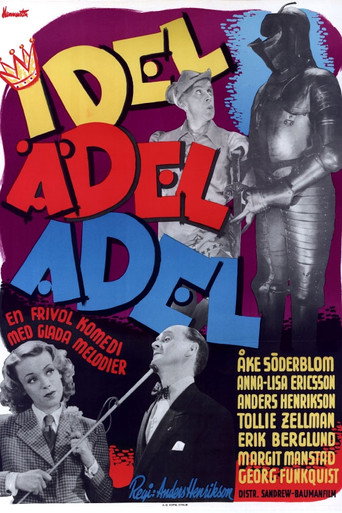 Idel ädel adel movie poster