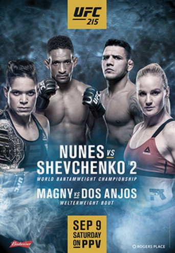 UFC 215: Nunes vs. Shevchenko 2 movie poster