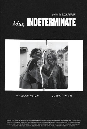 Mia, Indeterminate movie poster