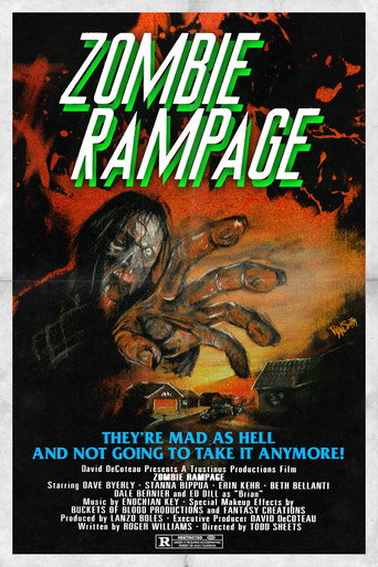 Zombie Rampage movie poster