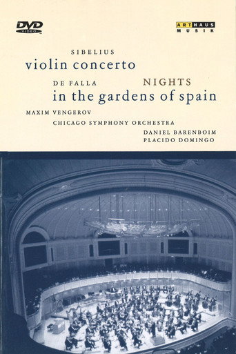 Sibelius - Violin Concerto / De Falla - Nights in the Gardens of Spain movie poster
