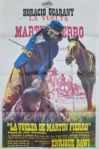 La vuelta de Martín Fierro movie poster
